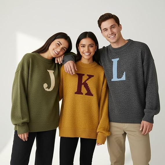 Letter Sweaters